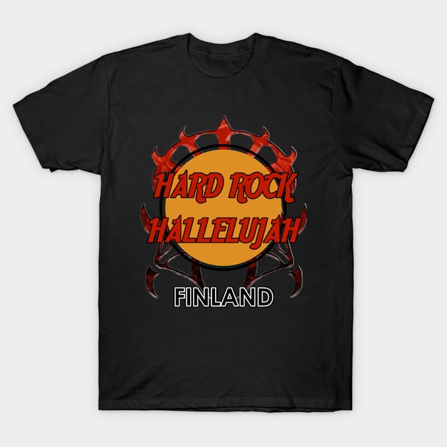 LORDI HARD ROCK HALLELUJAH T-Shirt by TWO HORNS UP ART